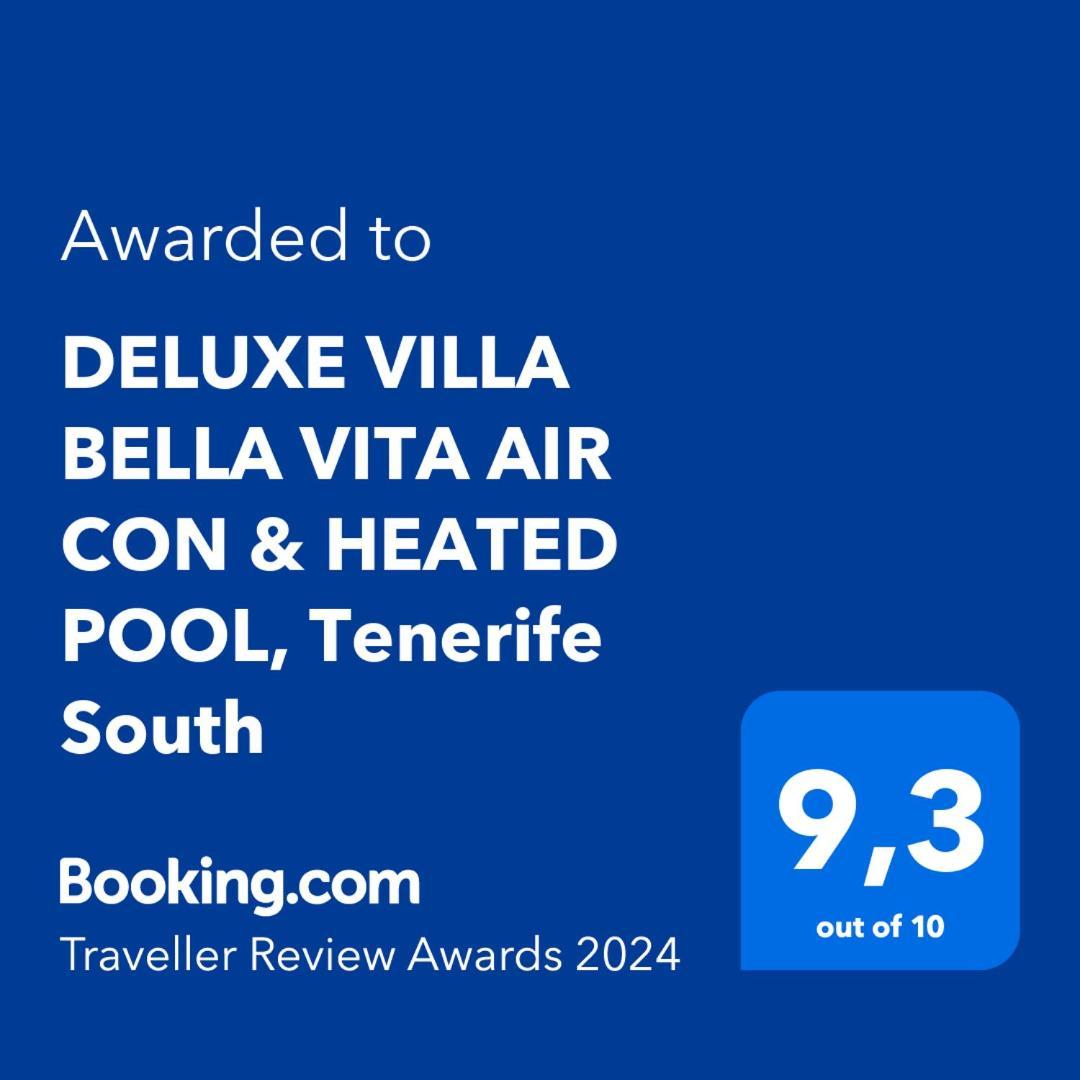 Deluxe Villa Bella Vita Air Con & Heated Pool, Tenerife South Chayofa Εξωτερικό φωτογραφία